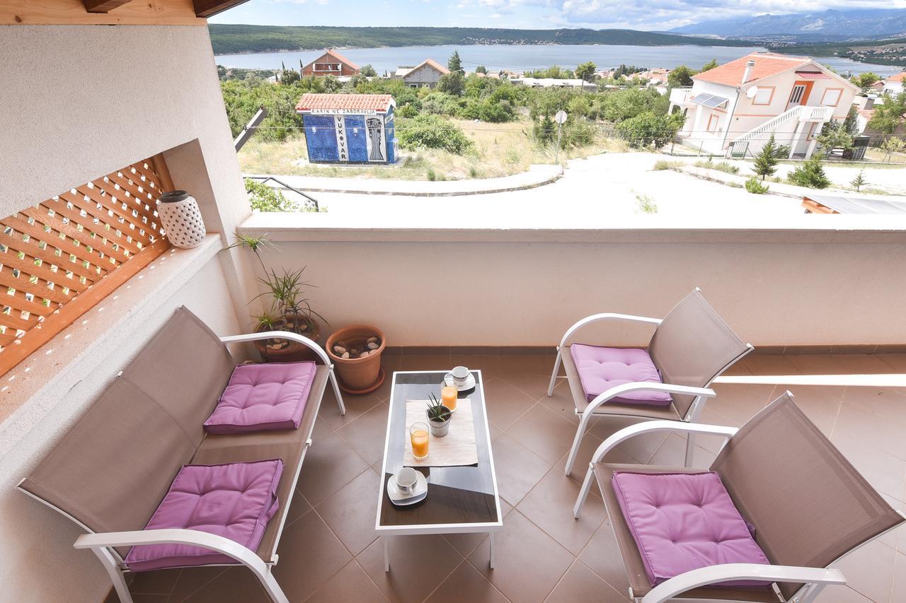Apartment Larisa Gornji Karin Buitenkant foto